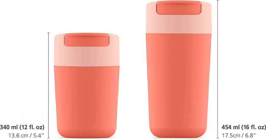 Sipp Mug isotherme 454 ml, corail