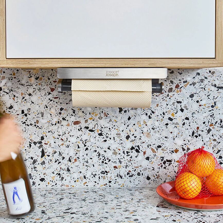 Soporte para papel de cocina RollGrip