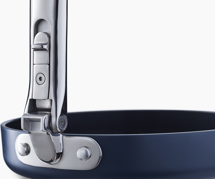 Space Tava sa sklopivom ručkom 24 cm plava