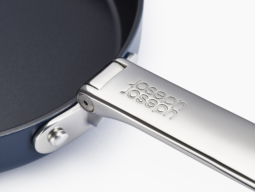 Space Τηγάνι με πτυσσόμενη λαβή, 24 εκ., μπλε