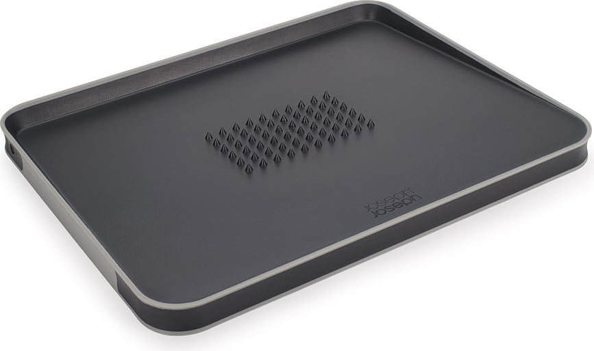 Tabla de cortar Duo, 34,7 x 15 cm, negra