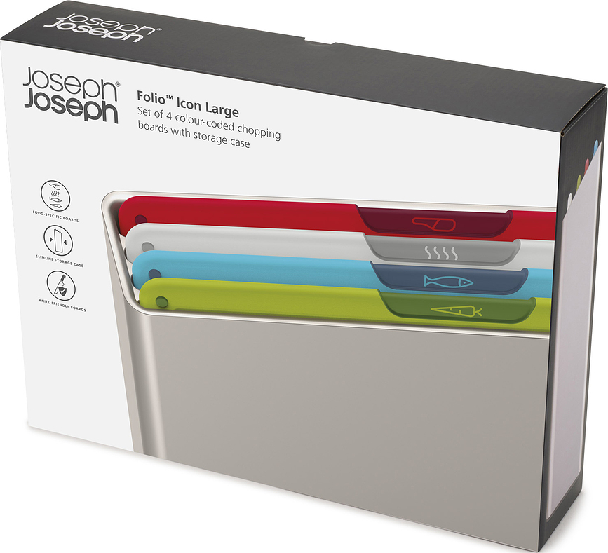 Tablas de Cortar Folio Icon L, de colores, Set de 5 piezas