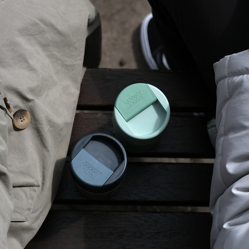 Taza de Viaje Sipp, 340 ml, azul