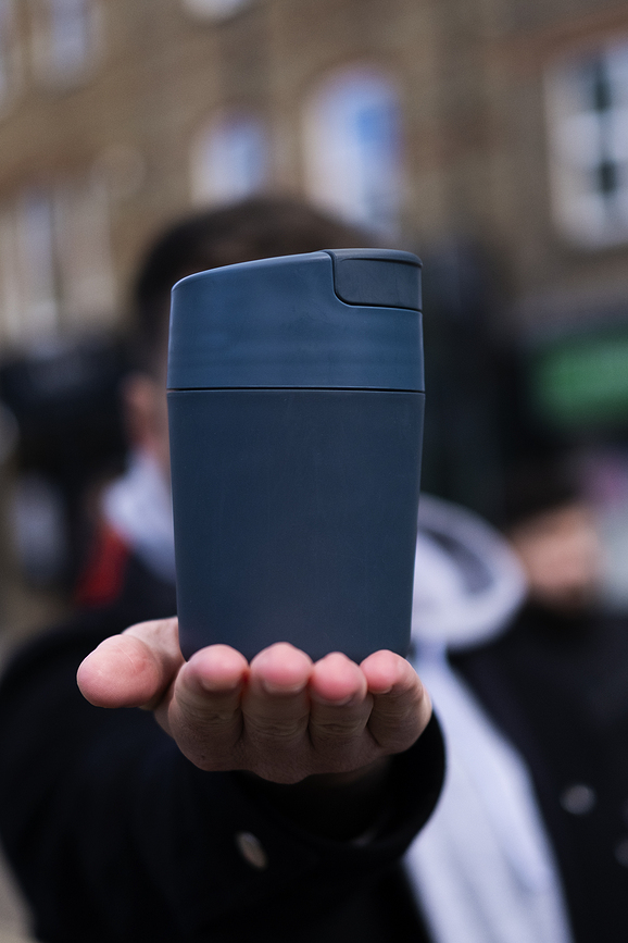 Taza de Viaje Sipp, 340 ml, azul