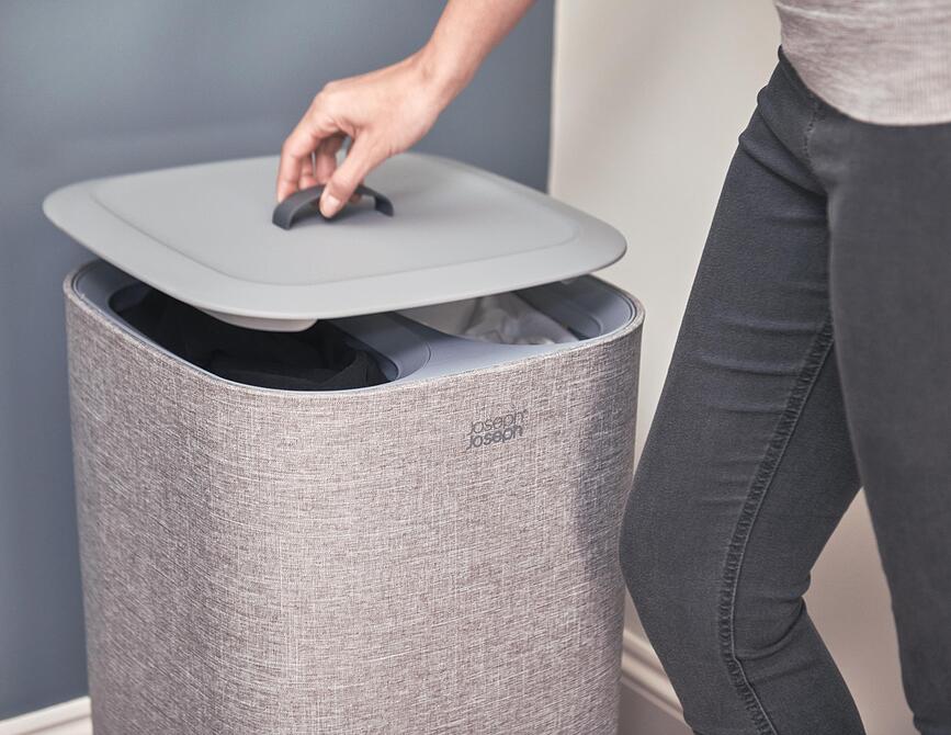 Tota & Hold All Košare za rublje sive 2 kom.