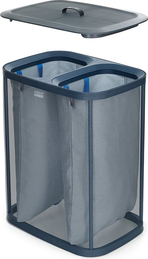 Tota Καλάθι απλύτων δίχωρο, 90 L, εκρού