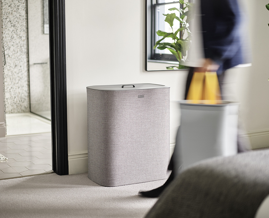 Tota Koš za perilo, triprekatni, 90 l, ekru