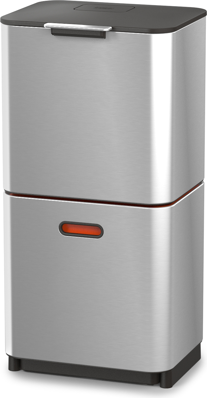 Totem Max Mülleimer 60 l aus Stahl