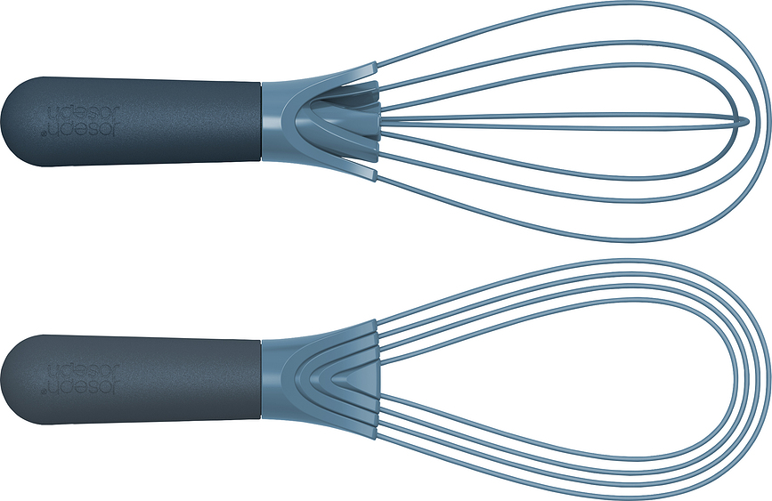 Twist Whisk Fouet pliable, bleu