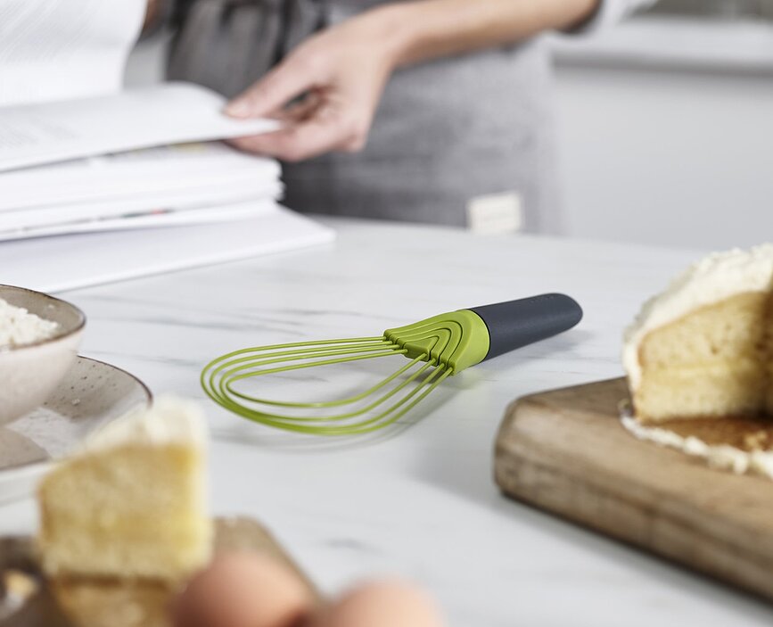 Twist Whisk Fouet pliable, bleu