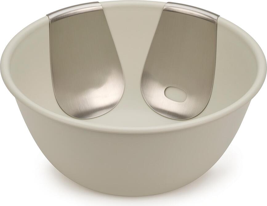 Uno Saladier avec cuillères et moulins à sel et poivre, Set 5 pièces