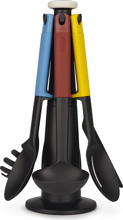 Utensilios de Cocina con Soporte Elevate, Set de 7 piezas