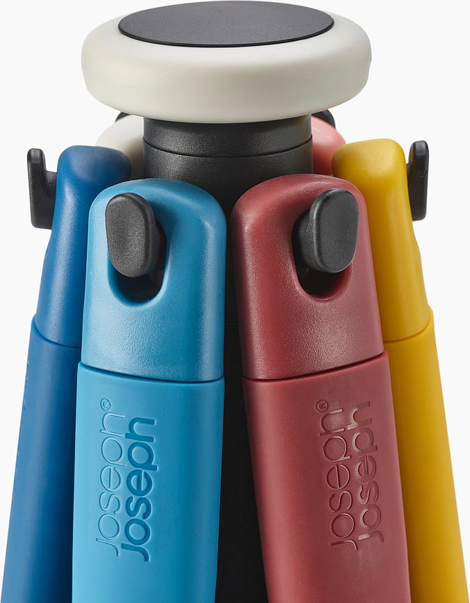 Utensilios de Cocina con Soporte Elevate, Set de 7 piezas