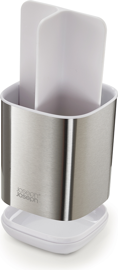Vaso para cepillos de dientes de acero Easystore, pequeño