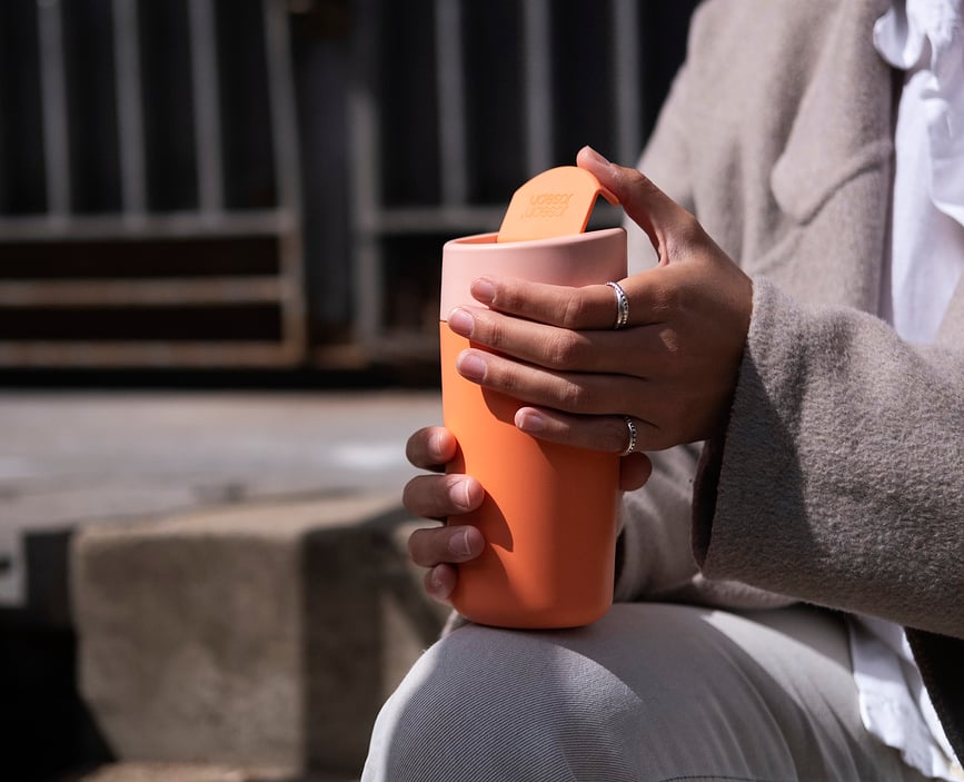 Vaso Térmico Sipp, 454 ml, coral