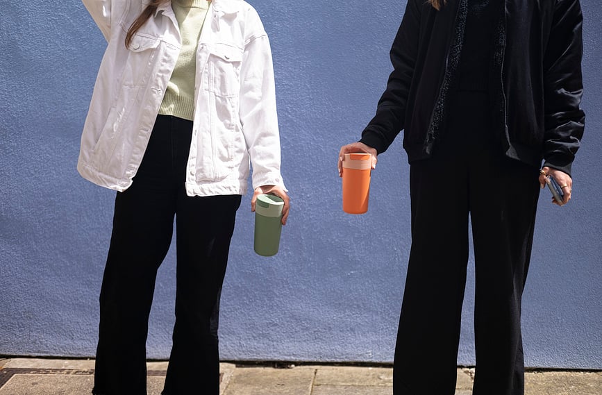 Vaso Térmico Sipp, 454 ml, coral