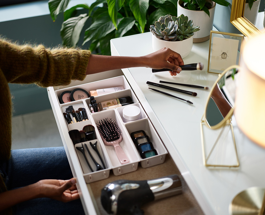 Viva Organisateur pour maquillage, Set 12 pièces