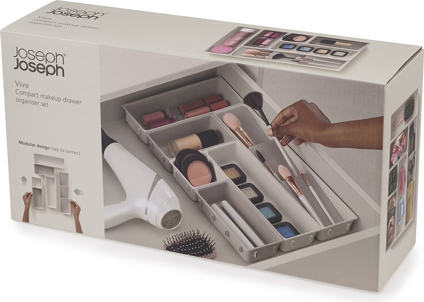 Viva Organisateur pour maquillage, Set 12 pièces