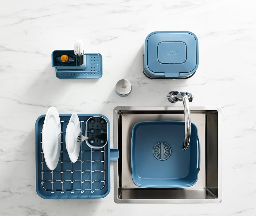 Wash&Drain Posoda za pomivanje, siva