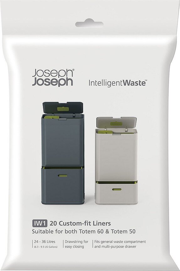 Atkritumu maisi miskastei Intelligent Waste 24-36 l 20 gab.