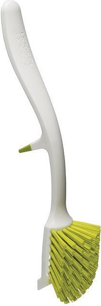 Cepillo Lavaplatos Edge, blanco y verde