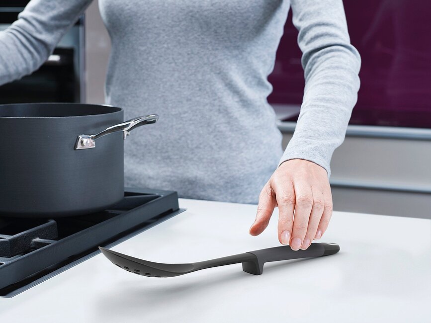 Elevate Ensemble d'Ustensiles de Cuisine avec pince, sur support