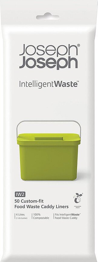 Intelligent Waste Sacs compostables pour poubelle, Lot de 50