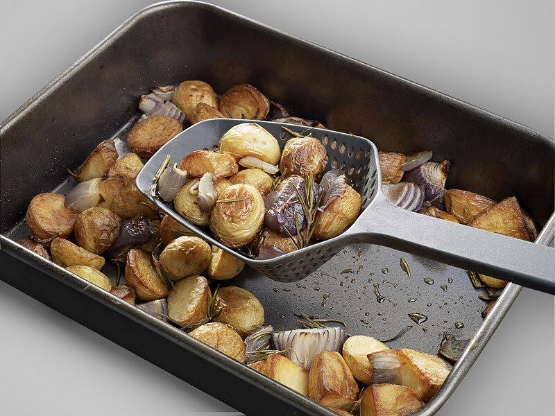 Scoop Plus Cedilna žlica velika, črna