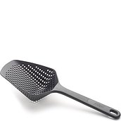 Scoop Plus Strainer spoon large black