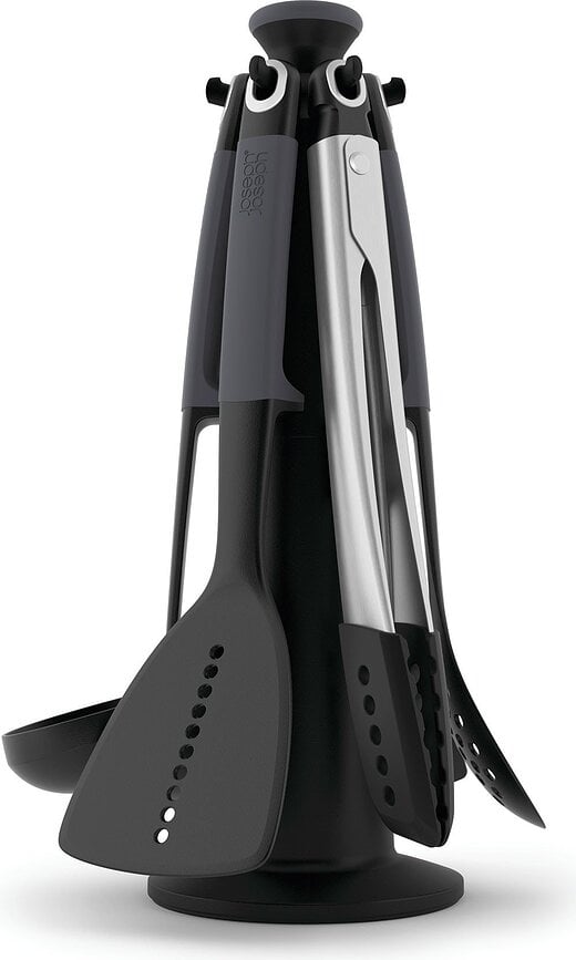 Set de Utensilios de Cocina Elevate, con soporte y pinzas