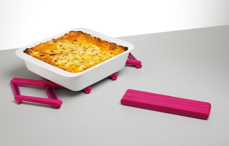 Stretch Dessous-de-plat extensible, noir