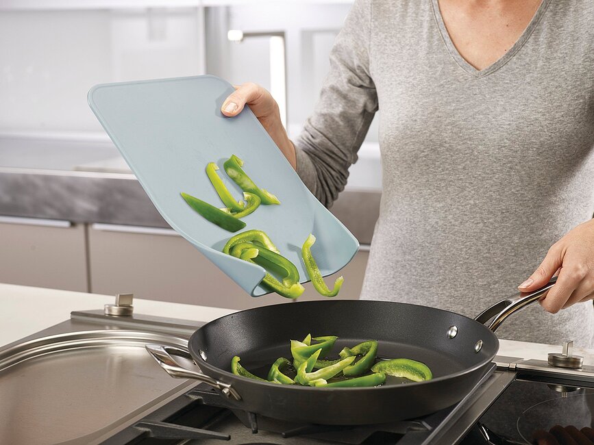 Tabla de cortar Nest Chop, color ópalo, Set de 3 piezas