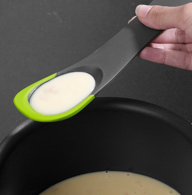 Utensilio de Cocina Uni-tool, gris y verde