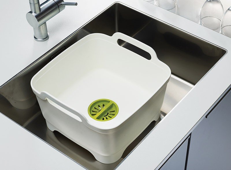 Wash&Drain Λεκάνη, με αποχέτευση, φασκόμηλο