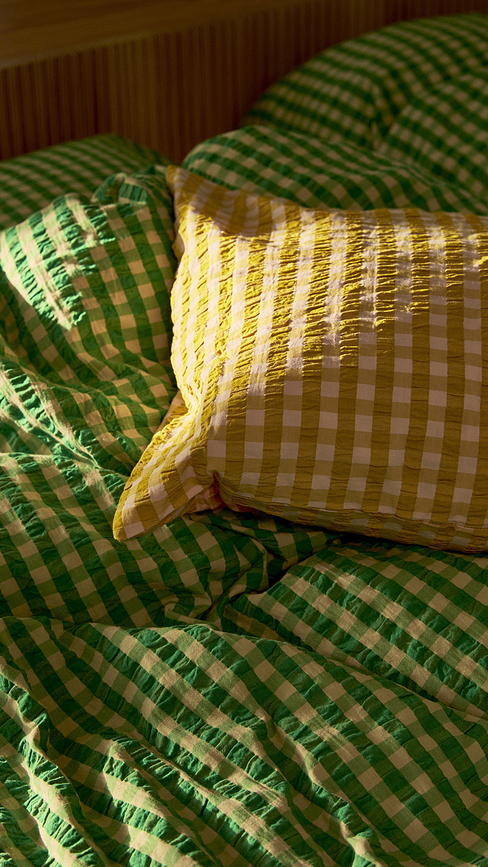 Bæk & Bølge Taie d'Oreiller 60 x 63 cm, verte