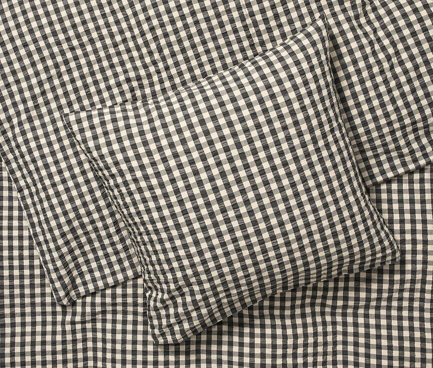 Bæk & Bølge Jastučnica 60 x 63 cm crno-pješčana