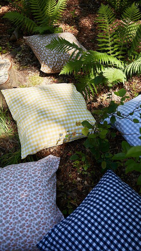 Bæk & Bølge Posteljina 140x220 cm svijetloplava s jastučnicom 60x63 cm