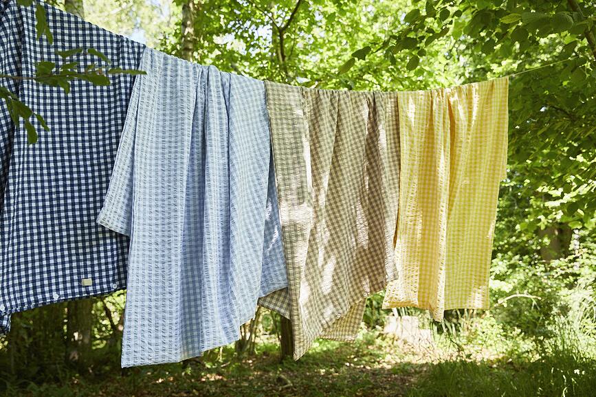 Bæk & Bølge Posteljina 140x220 cm svijetloplava s jastučnicom 60x63 cm