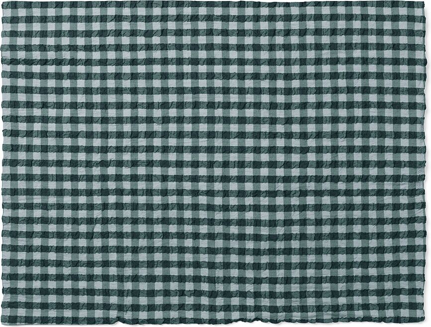 Bæk & Bølge Navlaka za Poplun 140x200 cm zeleno-plava s navlakom za jastuk 60x63 cm