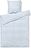 Bæk & Bølge Posteljnina, 140 x 220 cm, svetlo modra, z blazino 60 x 63 cm