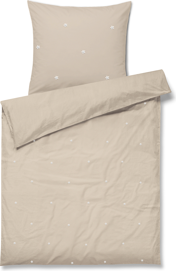 Biancheria da letto Daisy Baby 70 x 100 cm, color sabbia