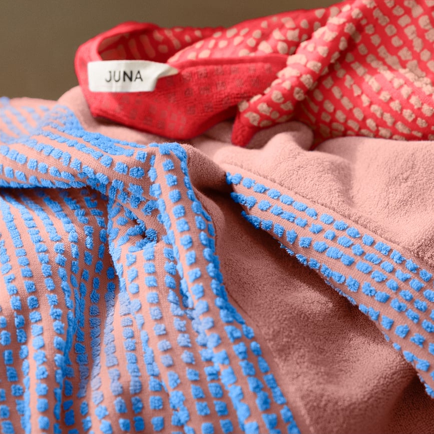 Check Ručnik 70 x 140 cm crveno-pješčani