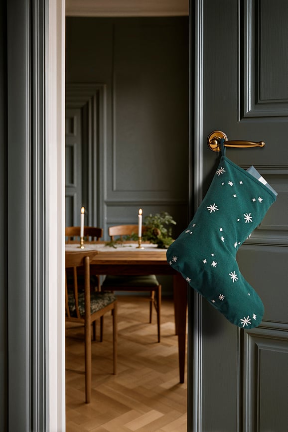 Christmas Fable Nogavica božična, peščena