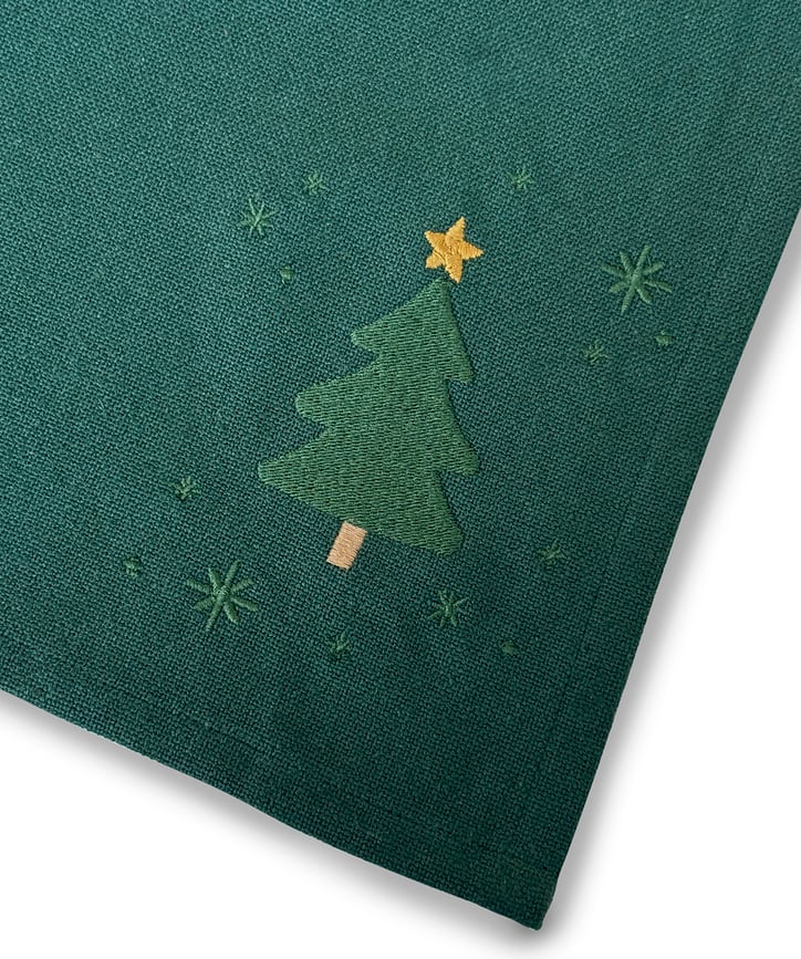 Christmas Fable Kuhinjska Krpa s motivom imele 50 x 70 cm pješčana