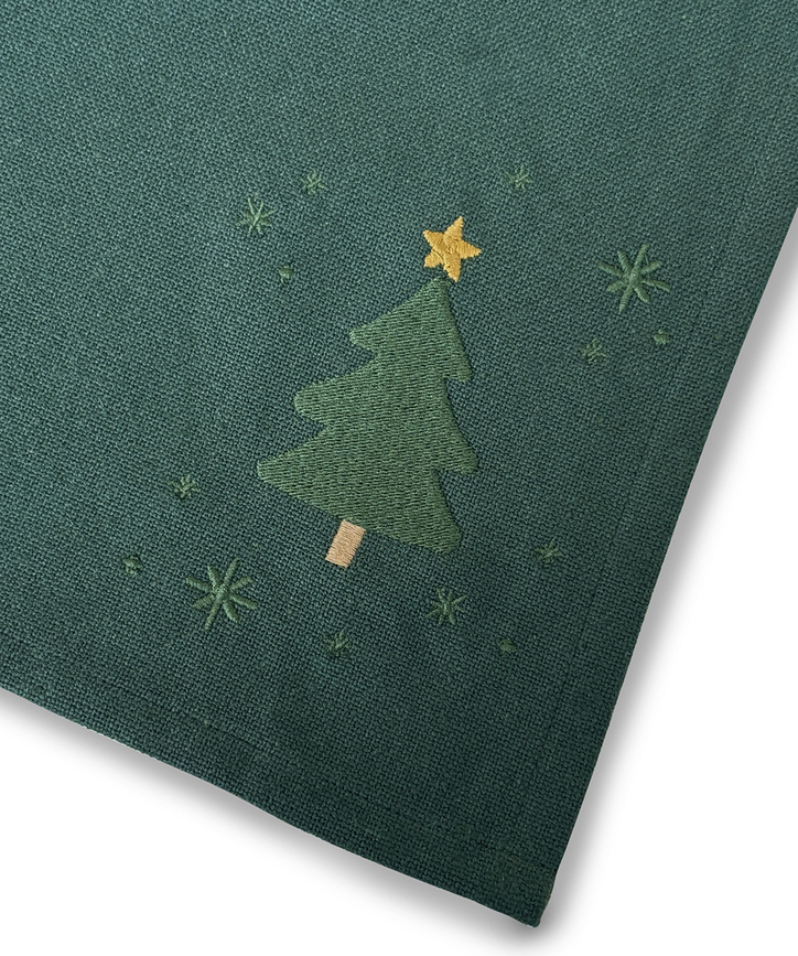 Christmas Fable Πετσέτα Κουζίνας, σχέδιο γκι, 50 x 70 cm, αμμώδης