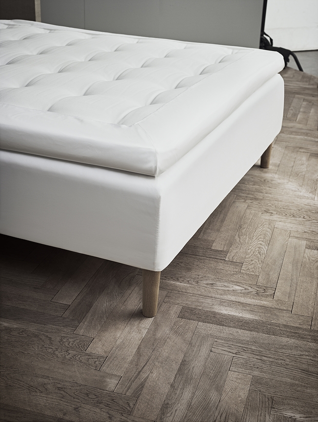 Drap Housse Percale 180 x 210 cm, blanc