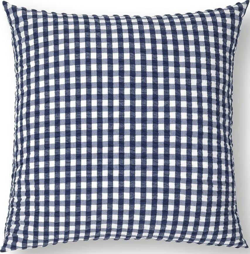 Funda de almohada Bæk & Bølge, 60 x 63 cm, azul oscuro