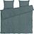 Funda Nórdica Bæk & Bølge, 220 x 220 cm, verde-azul, con 2 fundas de almohada 50 x 60 cm