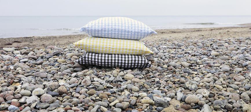 Funda Nórdica Bæk & Bølge, 140 x 200 cm, azul claro, con funda de almohada 60 x 63 cm