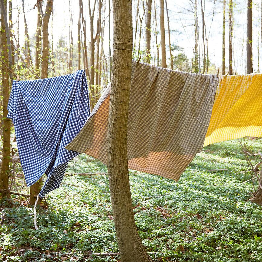 Juego de Funda Nórdica Bæk & Bølge, 140 x 220 cm, gris, con funda de almohada 60 x 63 cm